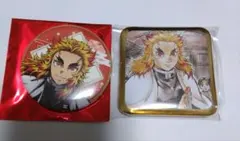 DINING　鬼滅シアター煉獄杏寿郎缶バッジ