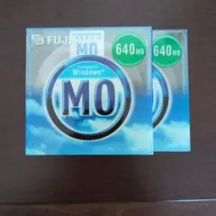 FUJIFILM 3.5型光磁気ディスク MO 640MB　２枚組