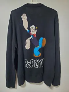 H&M(エイチアンドエム)×POPEYE(ポパイ)コラボ コットンニット