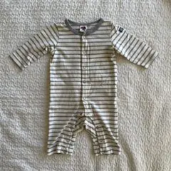 【SHIPS KIDS】ロンパース　70cm ボーダー