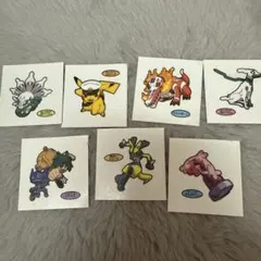 ポケモンパンシール 7枚セット