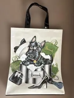 Harrods 犬のトートバッグ ハロッズ