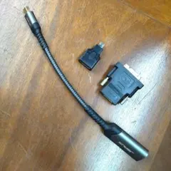 Mini DisplayPort DVI-I HDMIディスプレイ変換アダプター