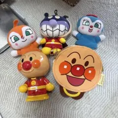 アンパンマン ぬいぐるみ 5体セット