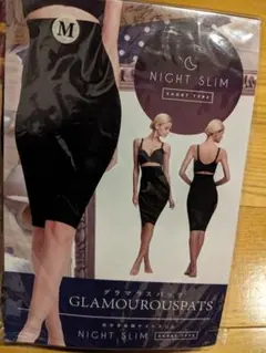 Glamorouspats Night Slim ショートタイプ M ブラック