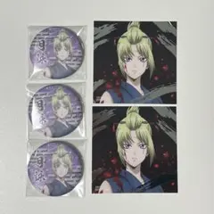 銀魂 吉原大炎上 缶バッジ キャラバッジコレクション 特典 スクエアカード 月詠