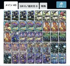 デュエルマスターズ　格安デッキ　7軸ガチロボ 最終値下げのサムネイル