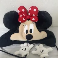 Disneyミニーマウス キャラクター　ファンキャップ