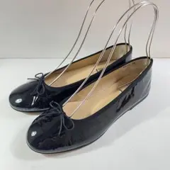 マーガレットハウエル　イデア　エナメル　パンプス　ブラック　23.0cmのサムネイル