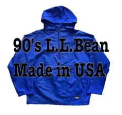 90's エルエルビーン　アノラックパーカー アメリカ製 L.L.Bean