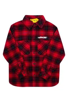 【人気ブランド Off-White】チェックシャツ