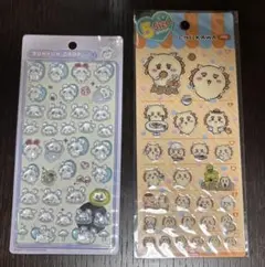 ボンボンドロップシールちいかわ（モモンガ）&ちいかわシーサー5サイズステッカー