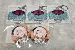 にじさんじ カプくじ スト6 カプコンくじ 椎名唯華 缶バッジ アクキー セット