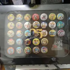 東京ディズニーリゾート 25周年記念 ピンバッジコレクション