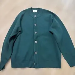 EMMA CLOTHES ダークグリーン カーディガン Mサイズ