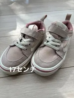 Vans ピンク スニーカー マジックテープ付き