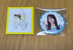 日向坂46 小坂菜緒 缶バッジ レア 日向坂46 小坂菜緒 キラキラ缶バッジ レア 4回目のひな誕祭
