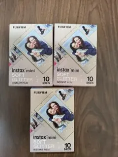 instax mini チェキフィルム　SOFT GLITTER