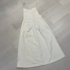 GU ジーユー チノサロペットワンピース S