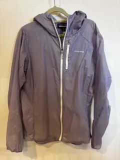 patagonia 薄手シェルジャケット 薄紫 レディース　M