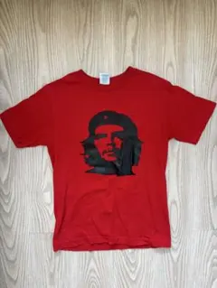 チェ・ゲバラ プリント Tシャツ レッド　y2k