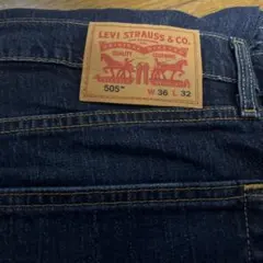 リーバイス 505 REGULAR W36 L32