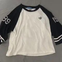 ANGEL BLUE ラグラン 七分袖 Tシャツ