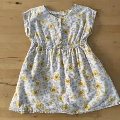 Biquette club花柄ワンピース95cm