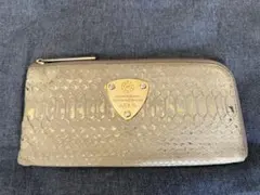 ATAO パイソン 長財布 ゴールド 金箔