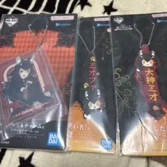 ホロライブ　一番くじ　大神ミオ　アクリルチャーム　ラバーチャーム