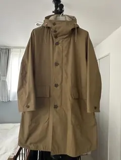 UNIQLO Uブラウン フード付き モッズコート