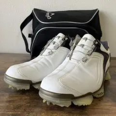 シューズケース付✨ フットジョイ ゴルフシューズ XPS-1 FJ ホワイト