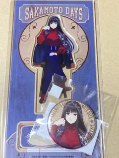 SAKAMOTO DAYS 大佛 まるくじ アクリルスタンド缶バッジ