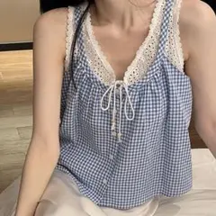 レイヤード風キャミソール