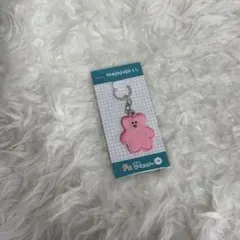 mojojojo ドキドキクジ Ｆ賞ピンクの刺繍キーホルダー モジョジョジョ