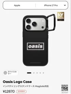 CASETIFY iPhone 17 Pro 用 オアシスOasis Logo