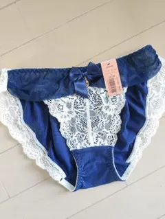 【激レア★】エメフィール　ネイビー レーストリム ショーツ　Lサイズ　チャーム付