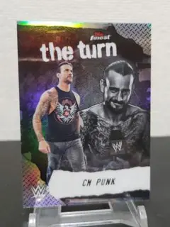 2025 WWE Finest CM パンク the turn リフラクター