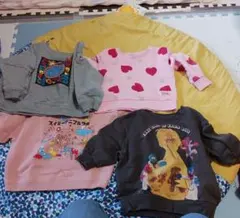 キッズ服 トレーナー 4点セット