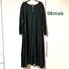 ゼロハチマブ 08mab リネンワンピース