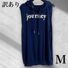 【訳あり】 チュニック M 7 レディース ネイビー ワンピース ノースリーブ