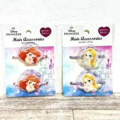 ディズニープリンセス ヘアゴム 2個セット