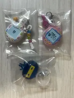 たまごっち めじるしアクセサリー3　エンたま　ふぁみたま　ござるっち