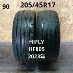 205/45R17タイヤ2本セット HIFLY HF805 23年製造のサムネイル
