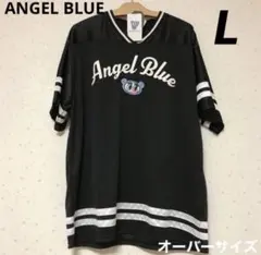 ANGEL BLUE メッシュ　プルオーバー　Lサイズ　ブラックのサムネイル