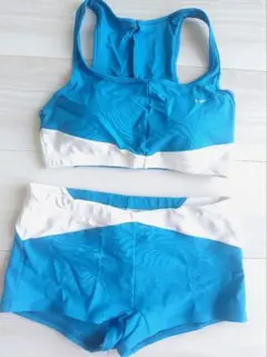 【上下セット】Nike セパレート水着 Mサイズ 青/白