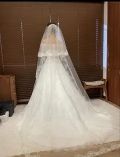 ロングベール　ウェディング