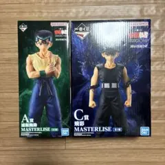 幽遊白書　一番くじ　A賞　浦飯幽助　C賞　飛影　フィギュア