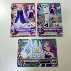 パープルジュエリーワンピコーデ 神崎美月 アイカツ
