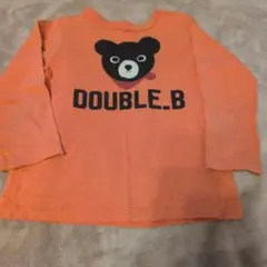 DOUBLE.B オレンジ 長袖Tシャツのサムネイル
